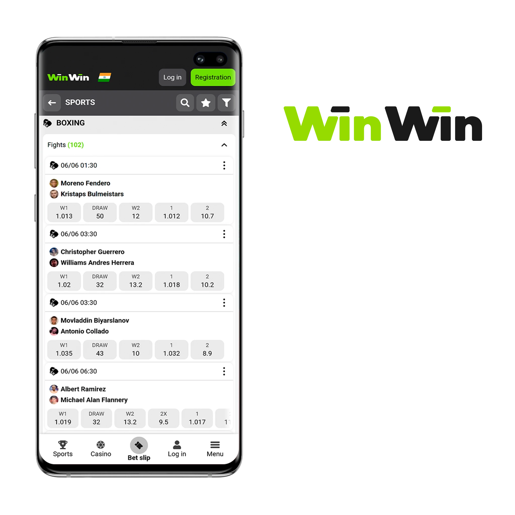 oxing Betting Mobile App in India — WinWin.