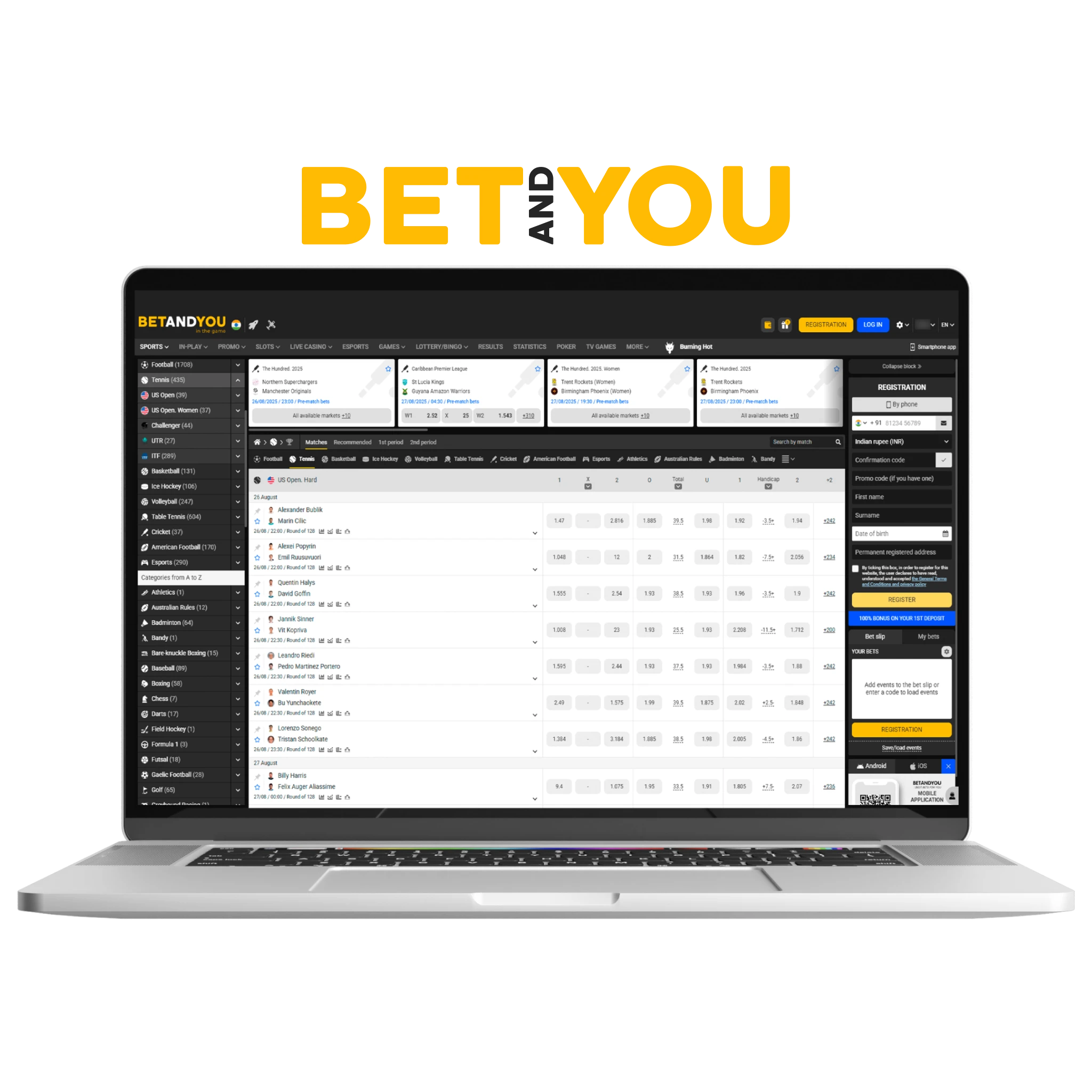 online tennis betting sites betandyou.