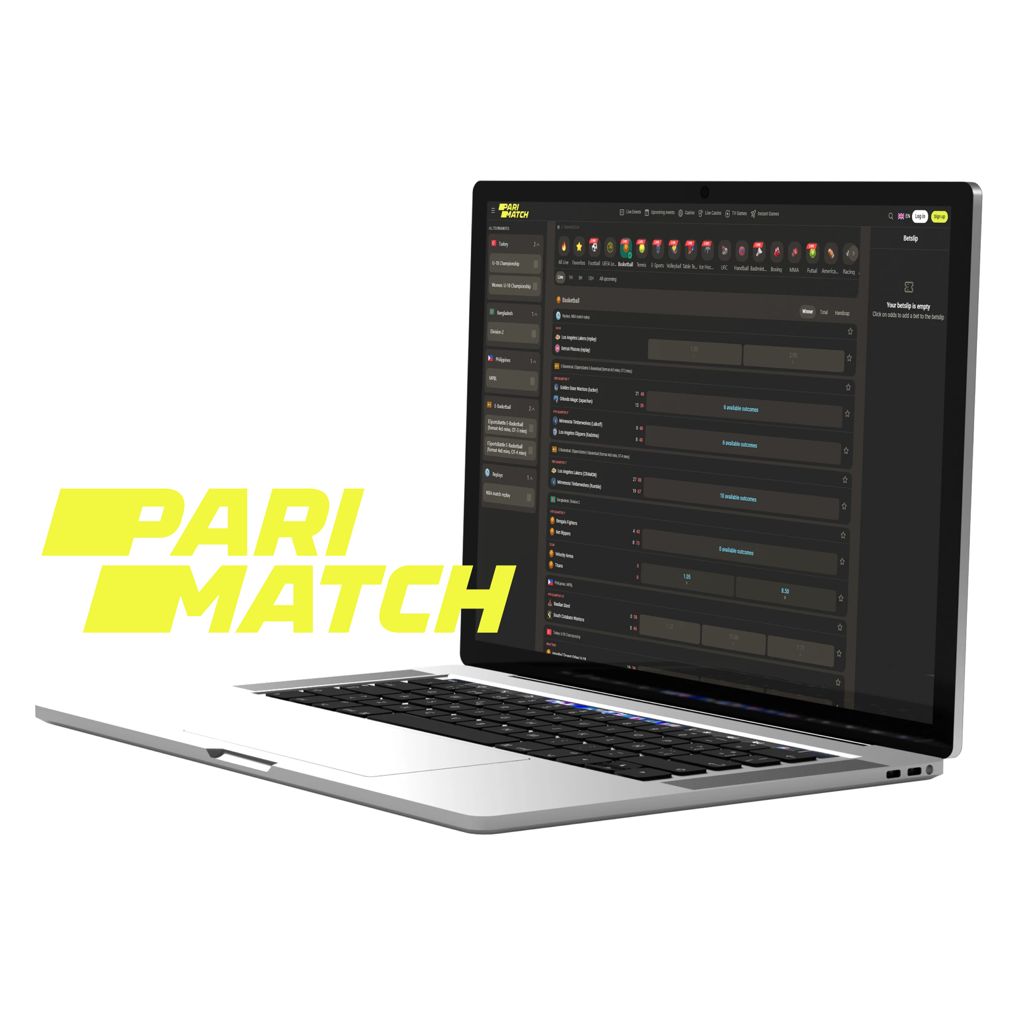 Parimatch is a widely known betting site in India according to player reviews.