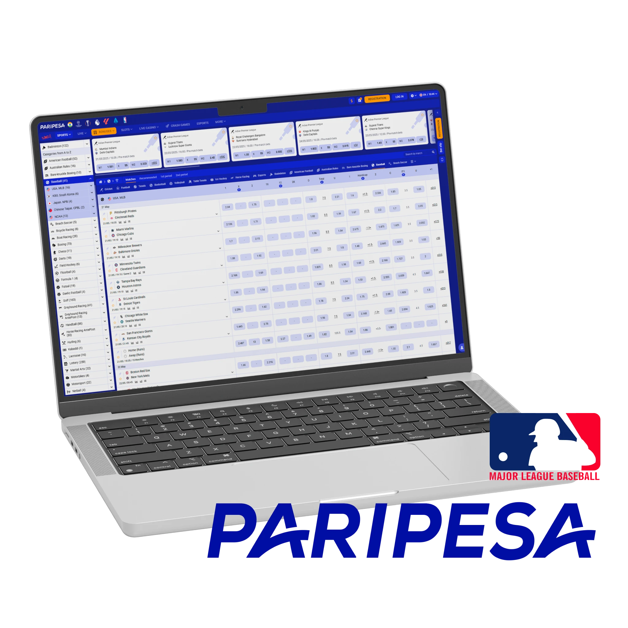 Paripesa MLB Baseball Betting Sites.