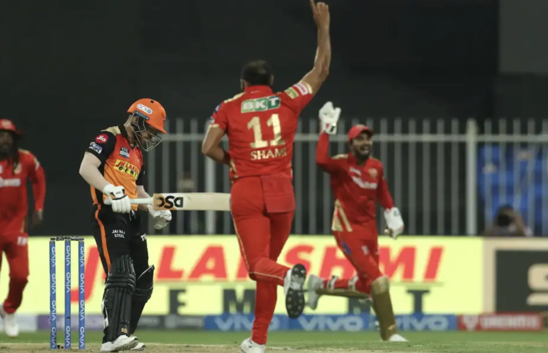 Punjab Kings defeated Sunrisers Hyderabad by 5 runs.