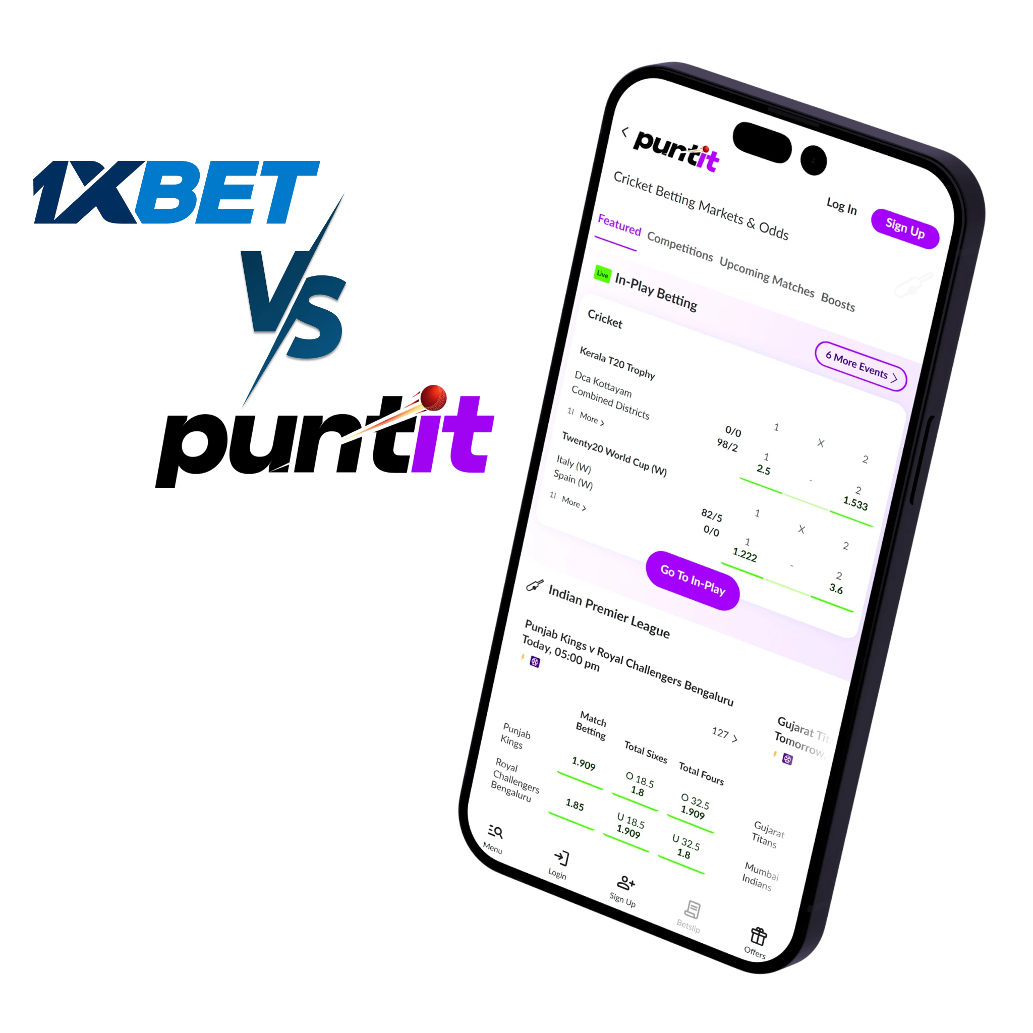 PuntIt - Simple App with Good Design and Crypto Support.