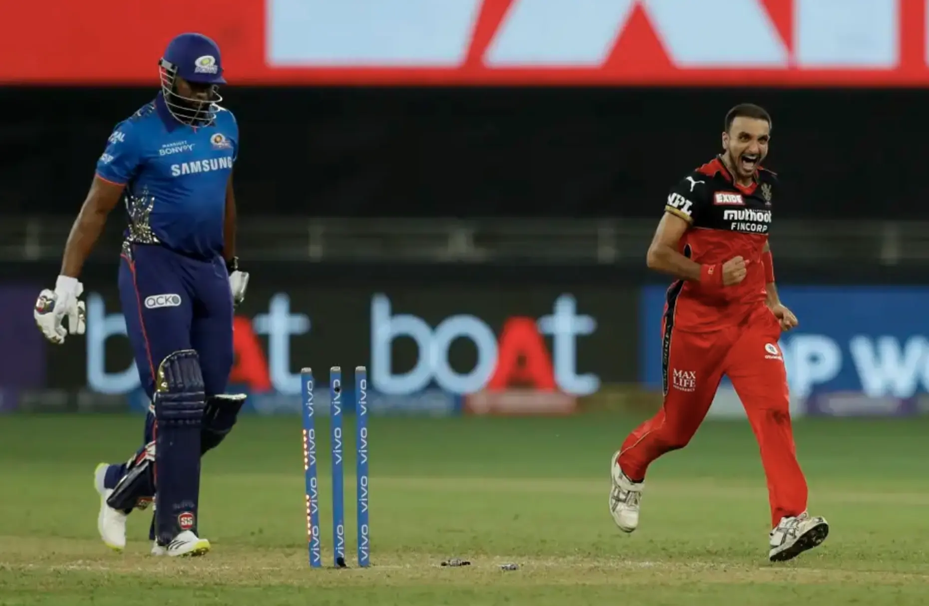 Royal Challengers Bangalore defeated Mumbai Indians by 54 runs.