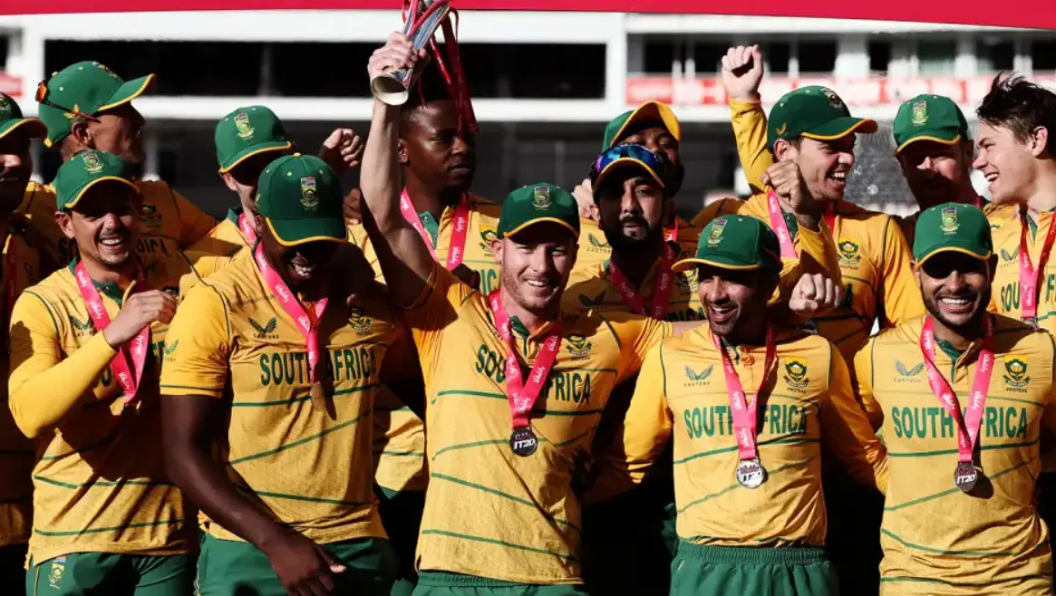 South Africa defeated England by 90 runs.