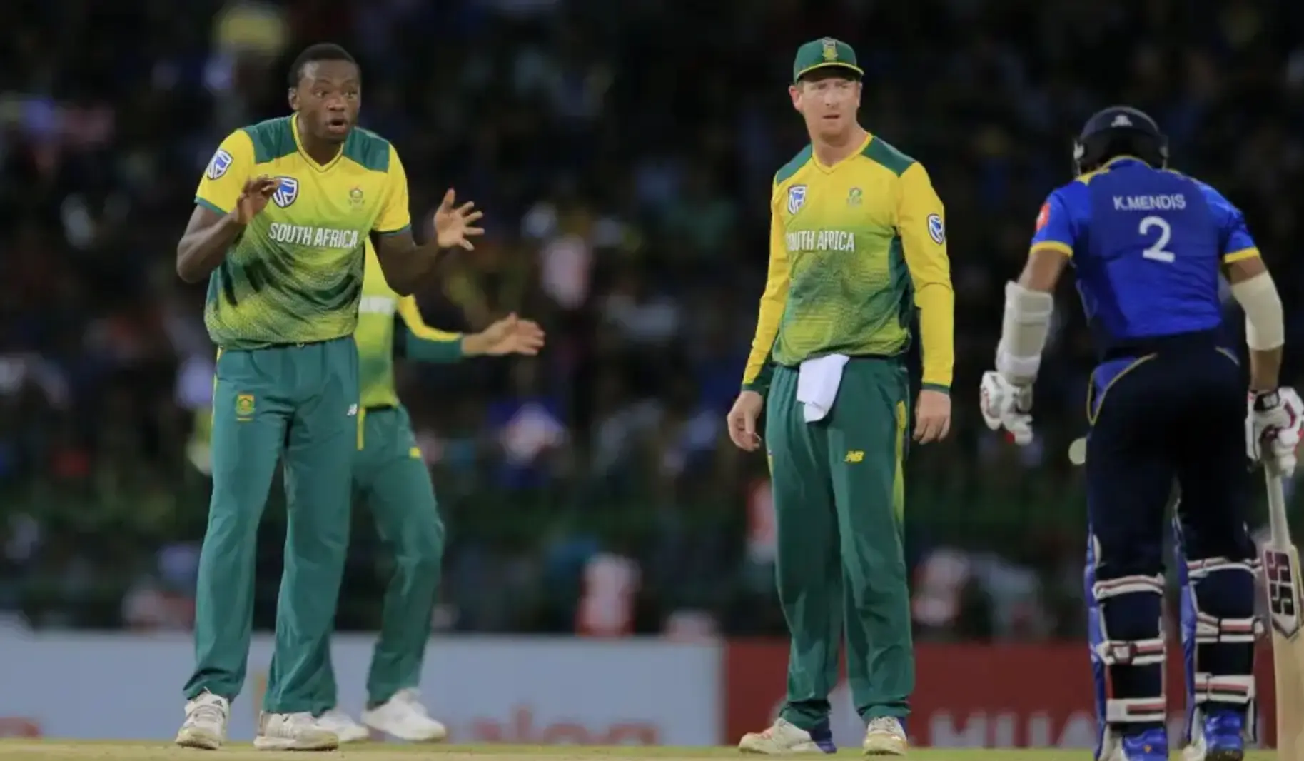 Sri Lanka defeated South Africa by 3 Wickets.