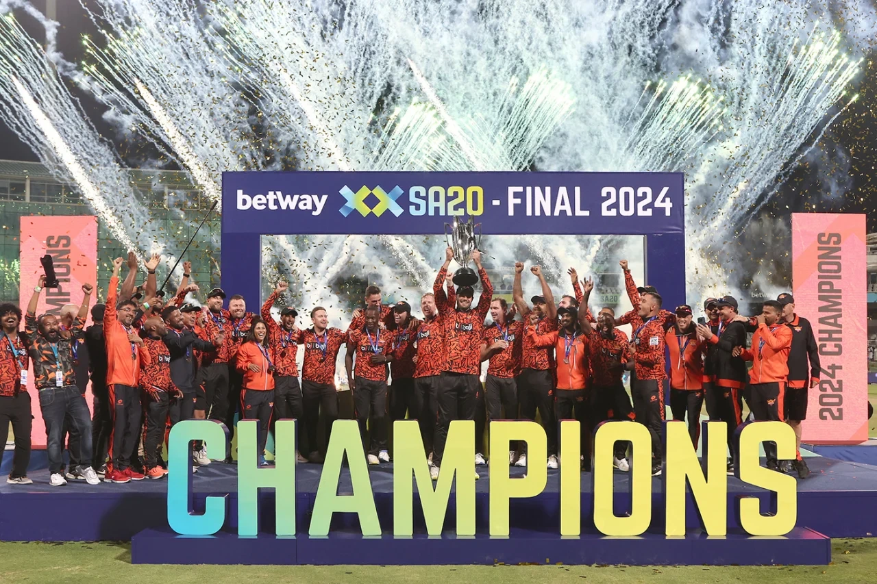 Sunrisers Eastern Cape won their 2nd SA20 title on 10 February 2024.