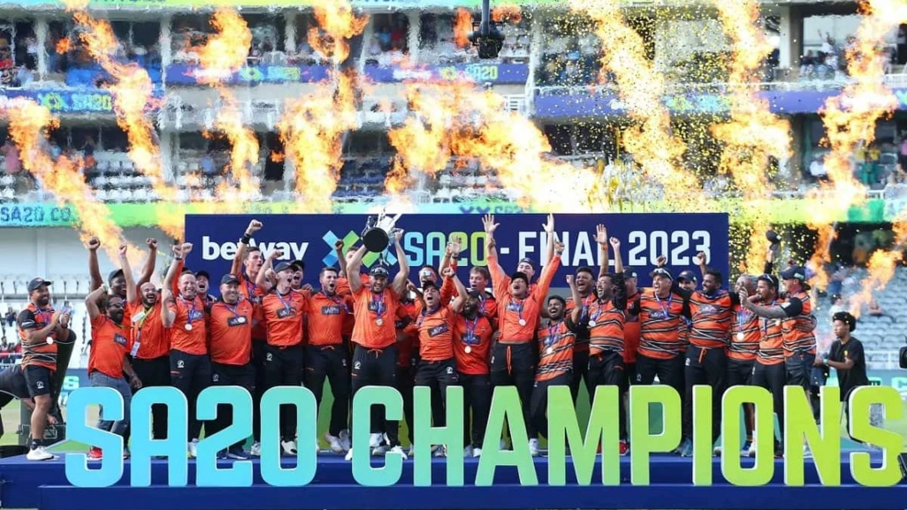 Sunrisers Eastern Cape won their first SA20 title on 12 February 2023.