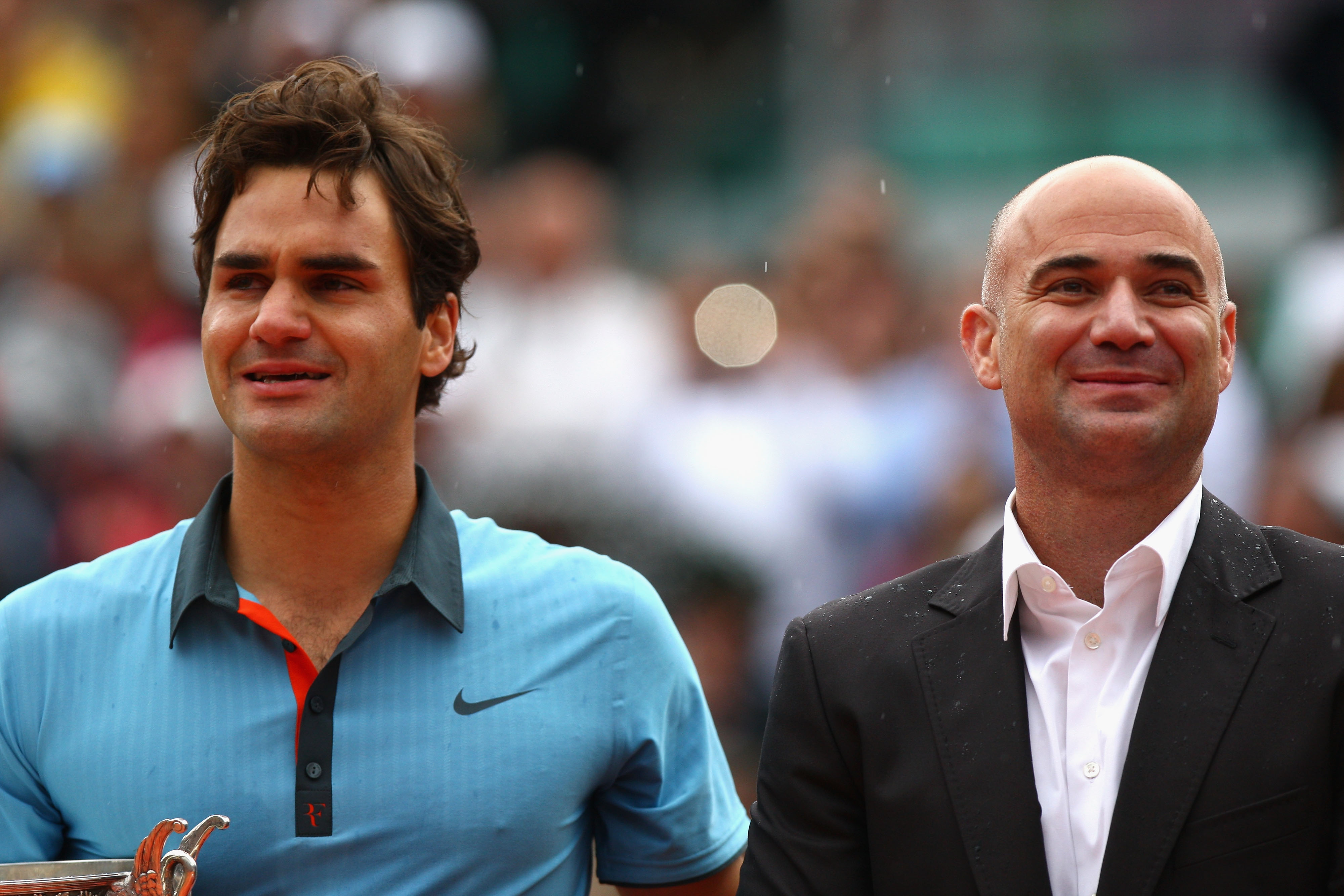 Andre Agassi : It pisses me off that Roger Federer makes it look so easy