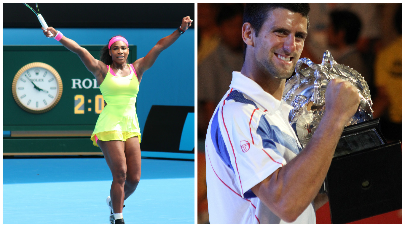 Tennis stars Serena-Djokovic clean sweep Laureus awards