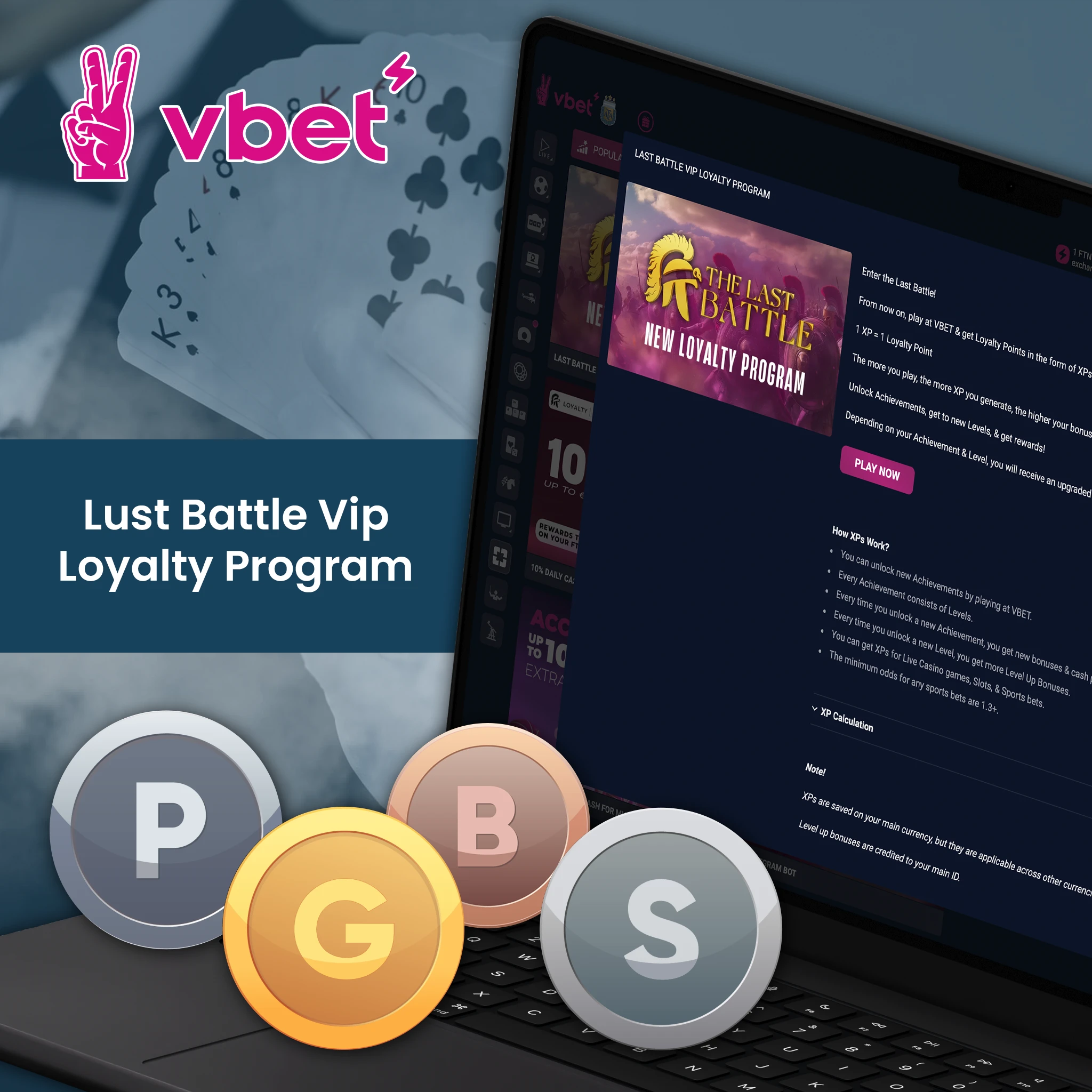 Lust Battle Vip Loyalty Program.