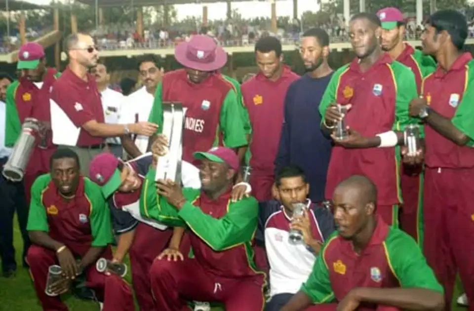 West Indies defeated India by 135 runs.